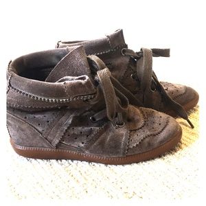 Isabel Marant “Bobby” wedge sneaker size 37